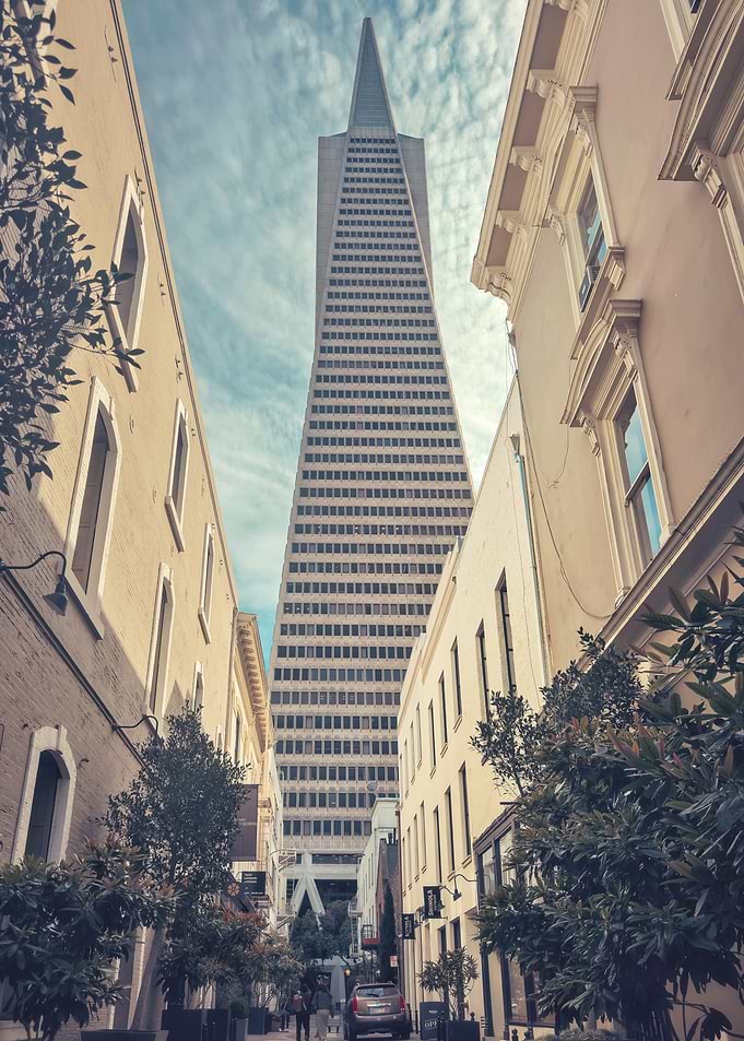 San Francisco Transamerica Pyramid View