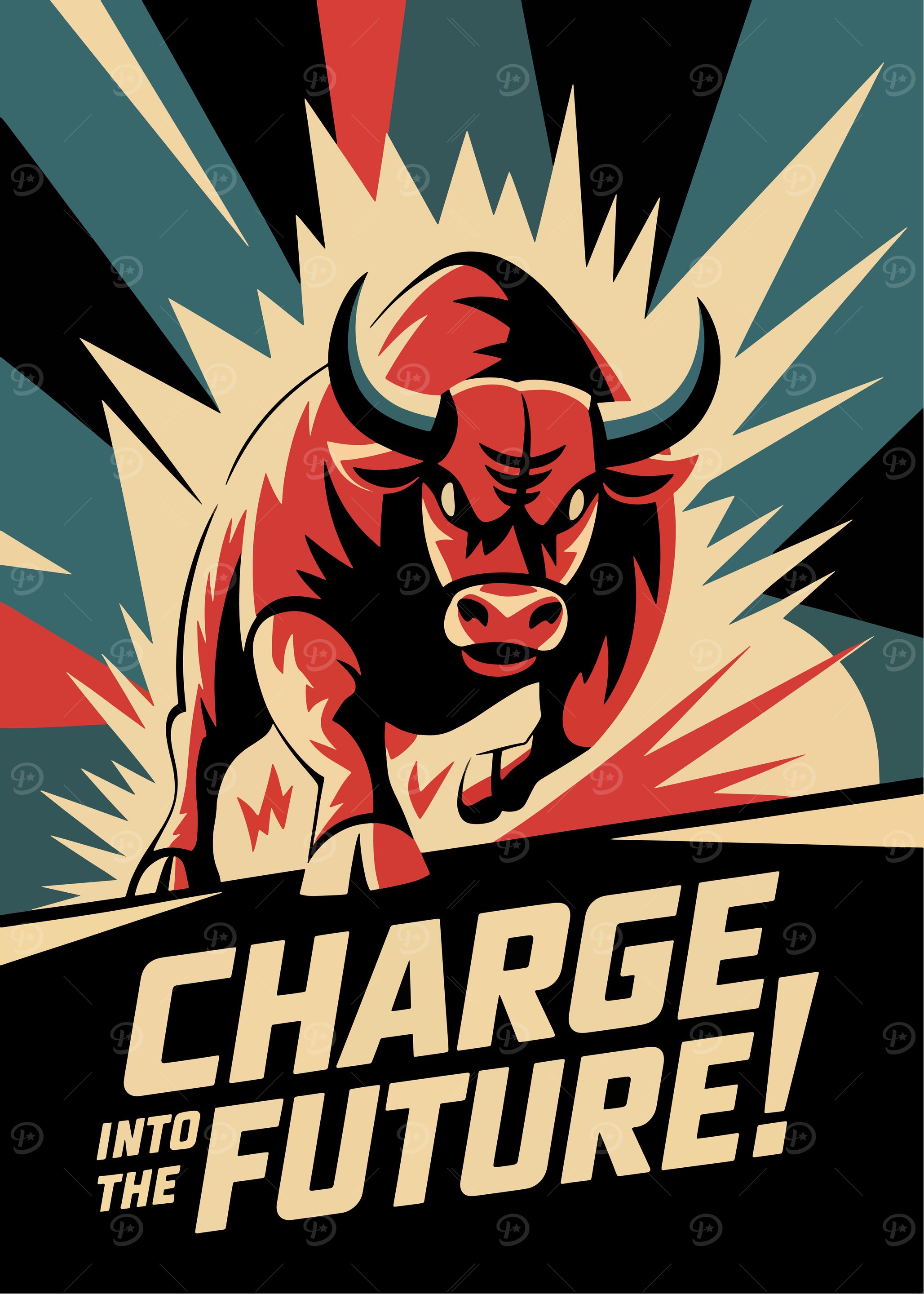 Charging Bull Into The Future