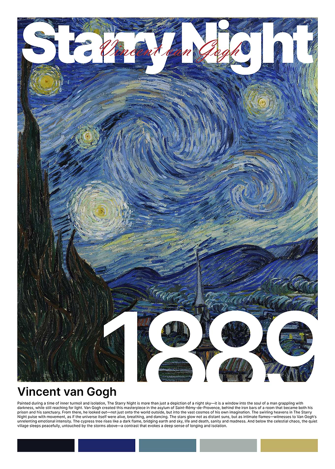 Starry Night by Vincent van Gogh