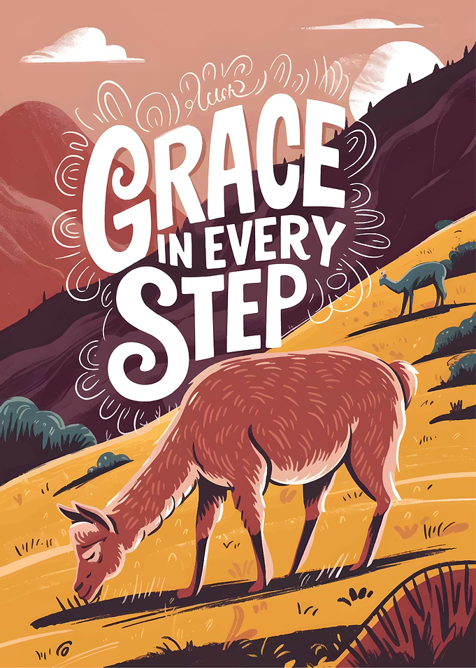 Grace in Every Step Illustration