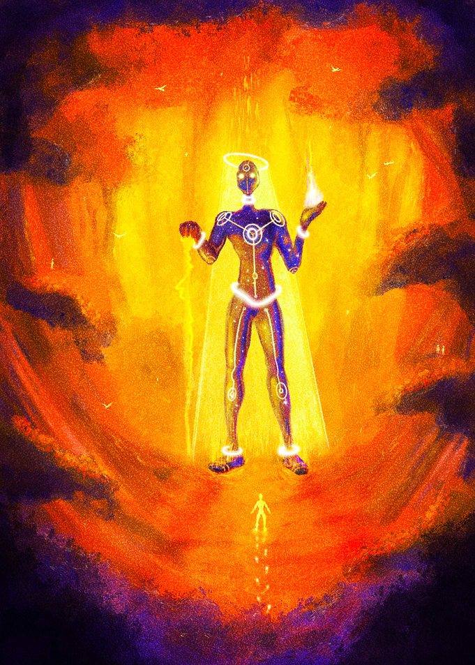 Celestial Being and Wandering Soul