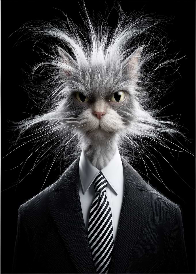 Cat in Suit