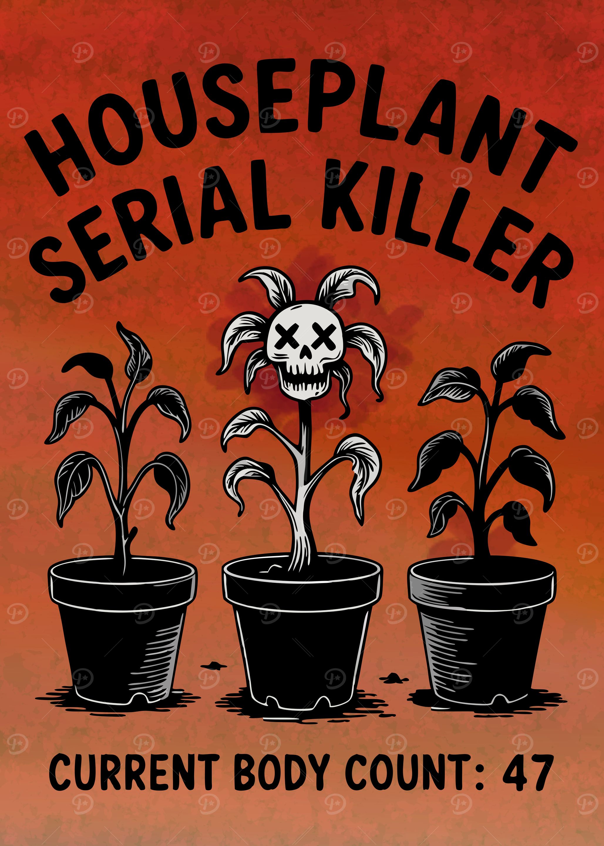 Houseplant Serial Killer - Funny Body Count