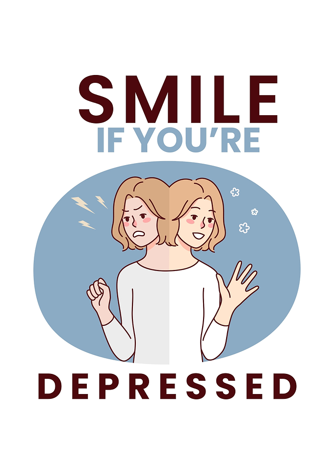 Smile If You're Depressed Illustration