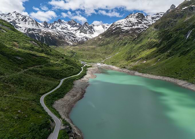 Mountain Lake Landscape