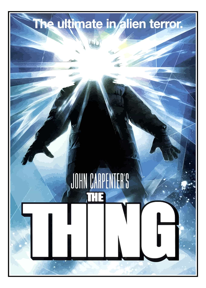 The Thing movie poster