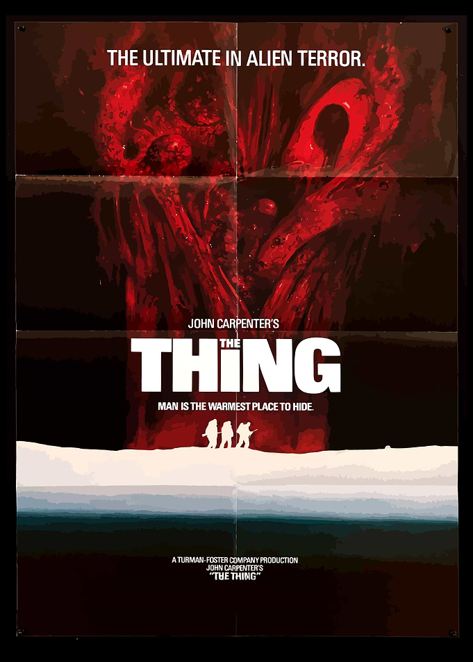 The Thing movie poster