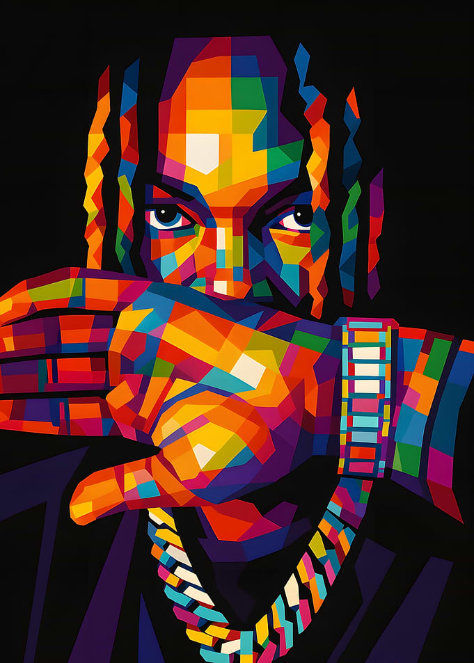 King Von Wpap Art