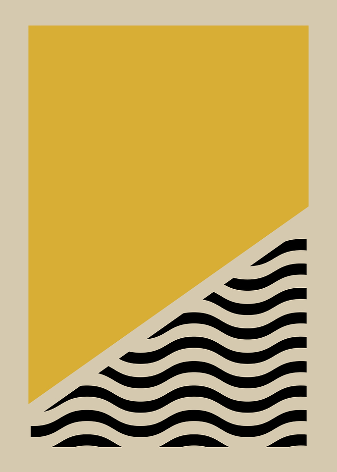 Abstract Geometric Art with Waves