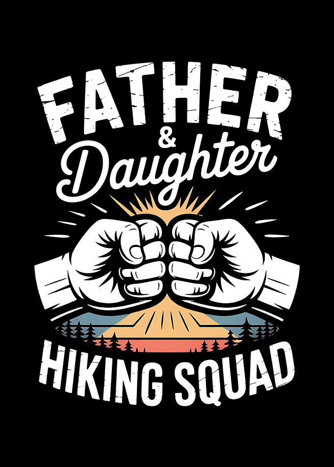 Father Daughter Hiking