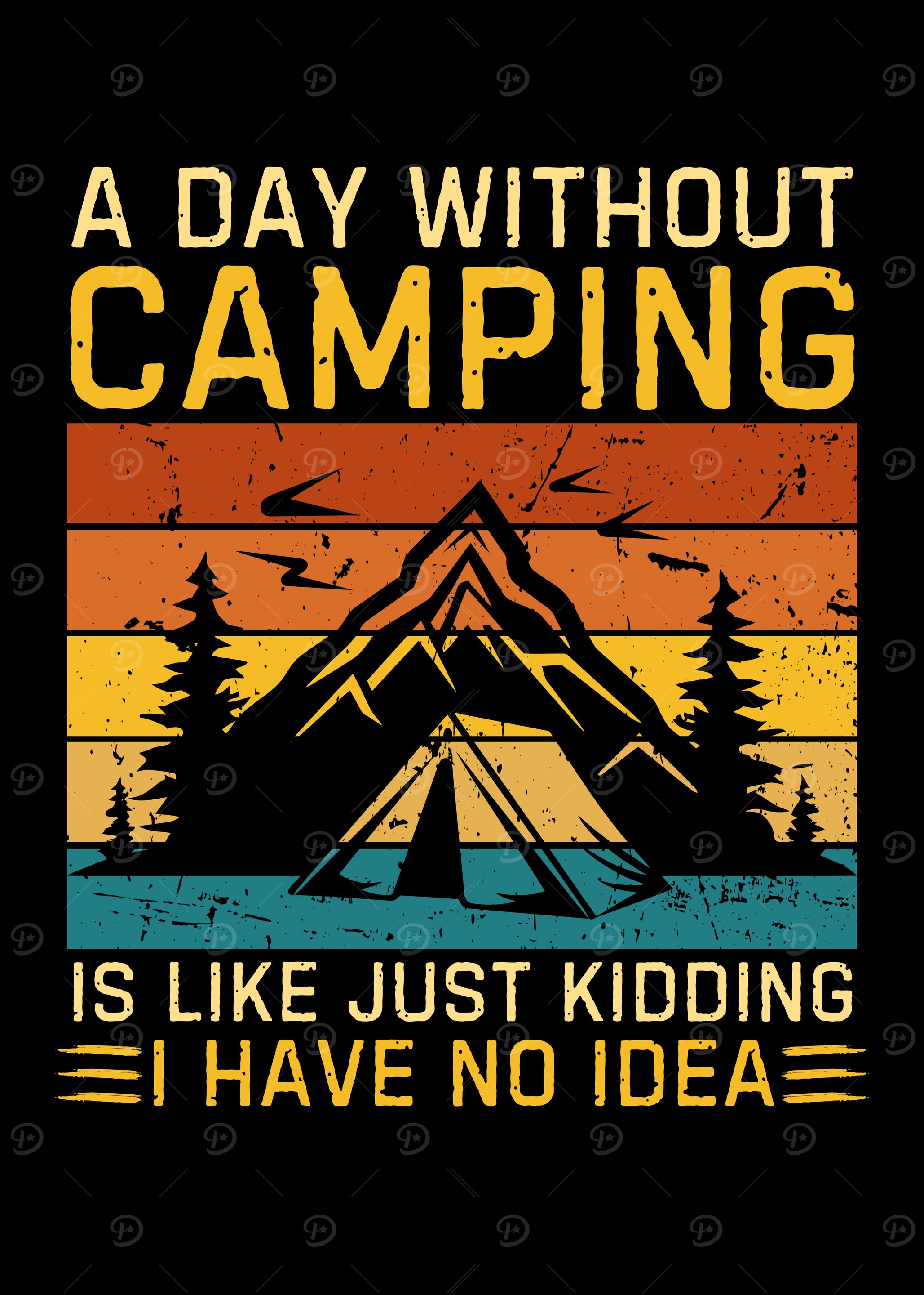 Funny Camping Quote