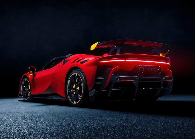 Red Ferrari SF90 XX Stradale