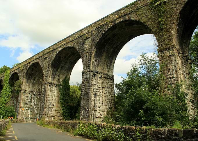 Stone Arch Bridge and Road