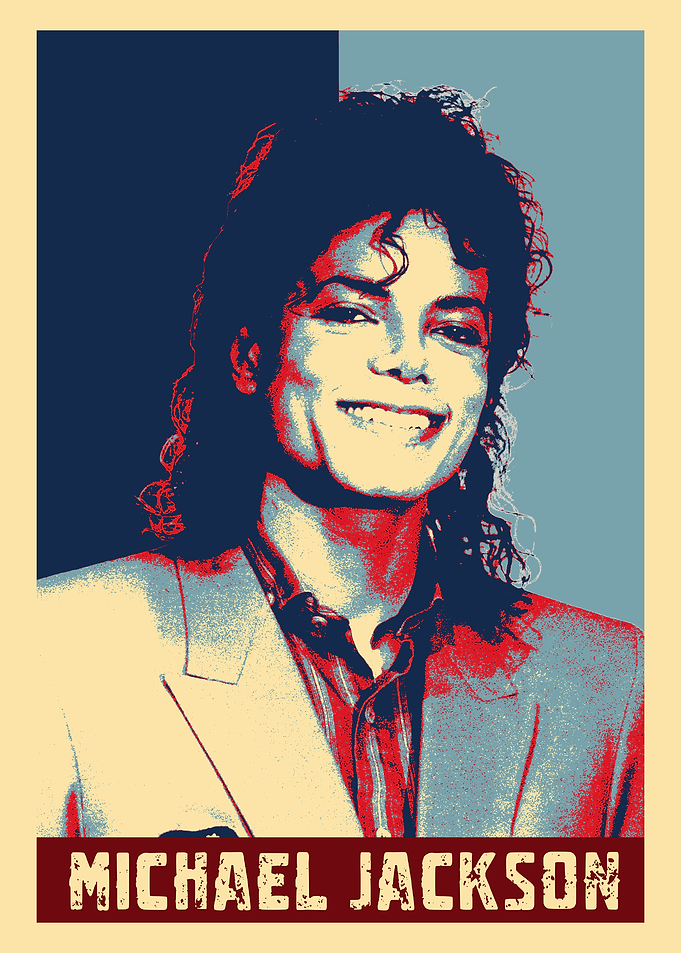 Michael Jackson Pop Art Portrait