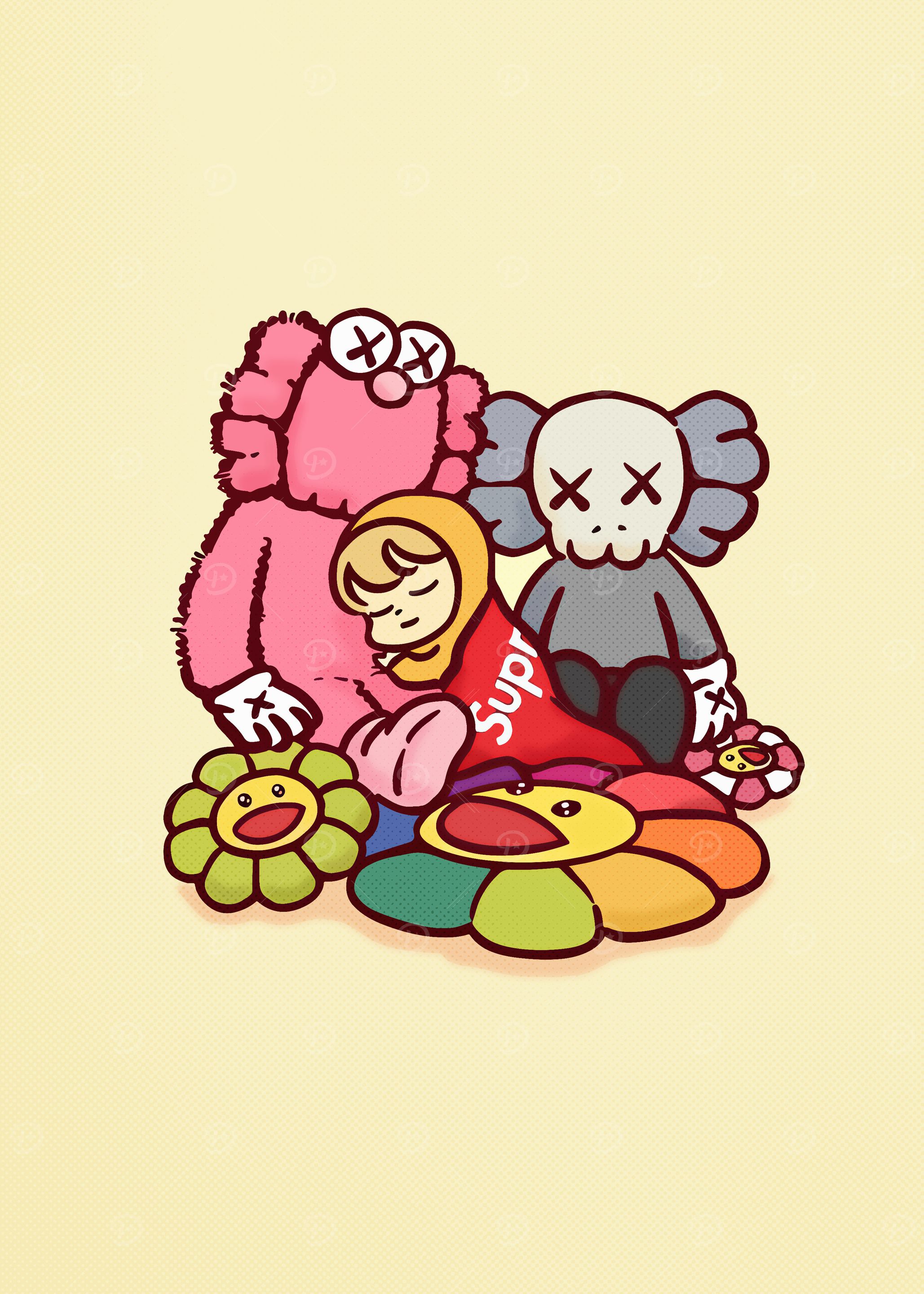 KAWS Takashi Flower - Hypebeast