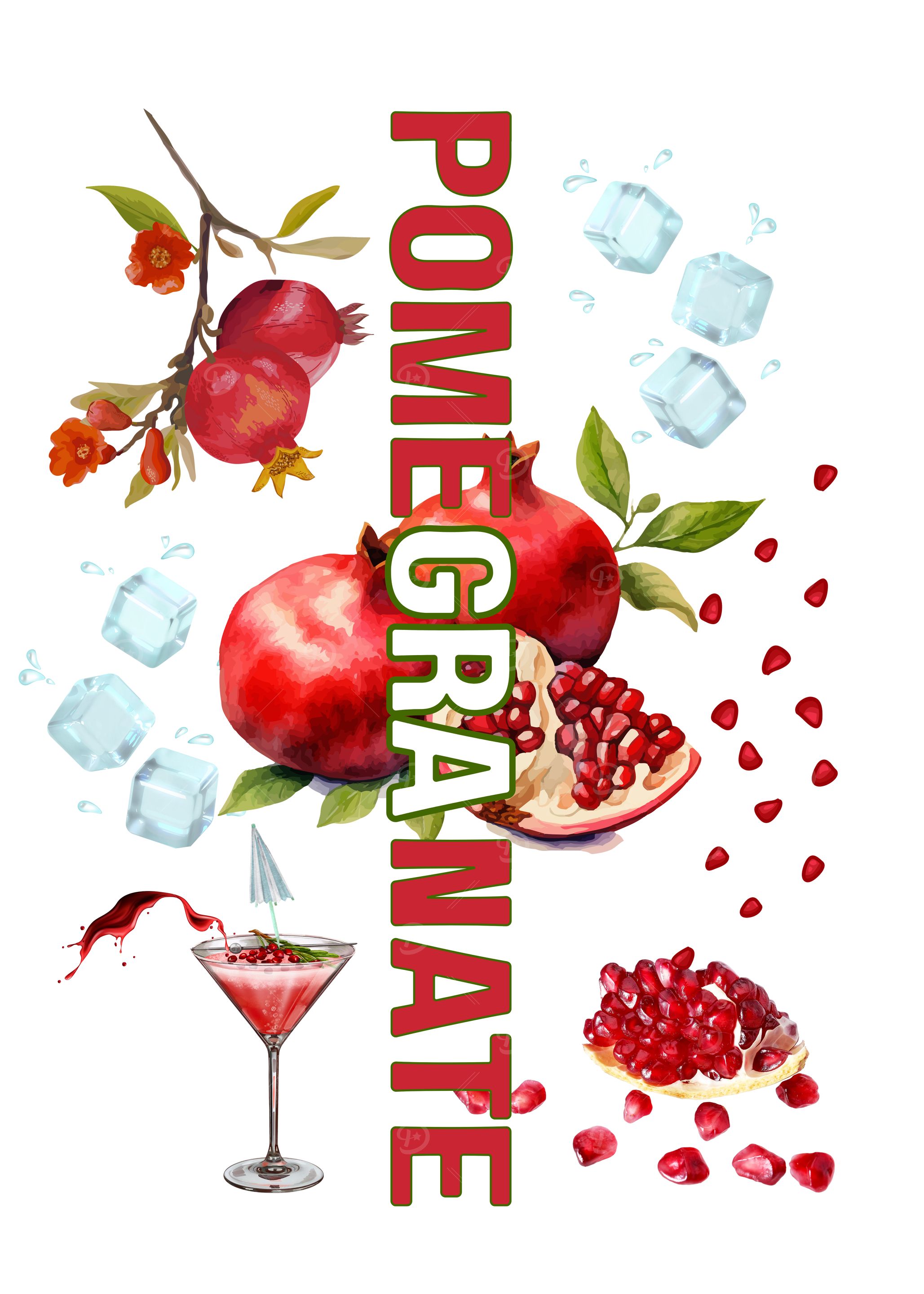Pomegranate Fruit Mocktail