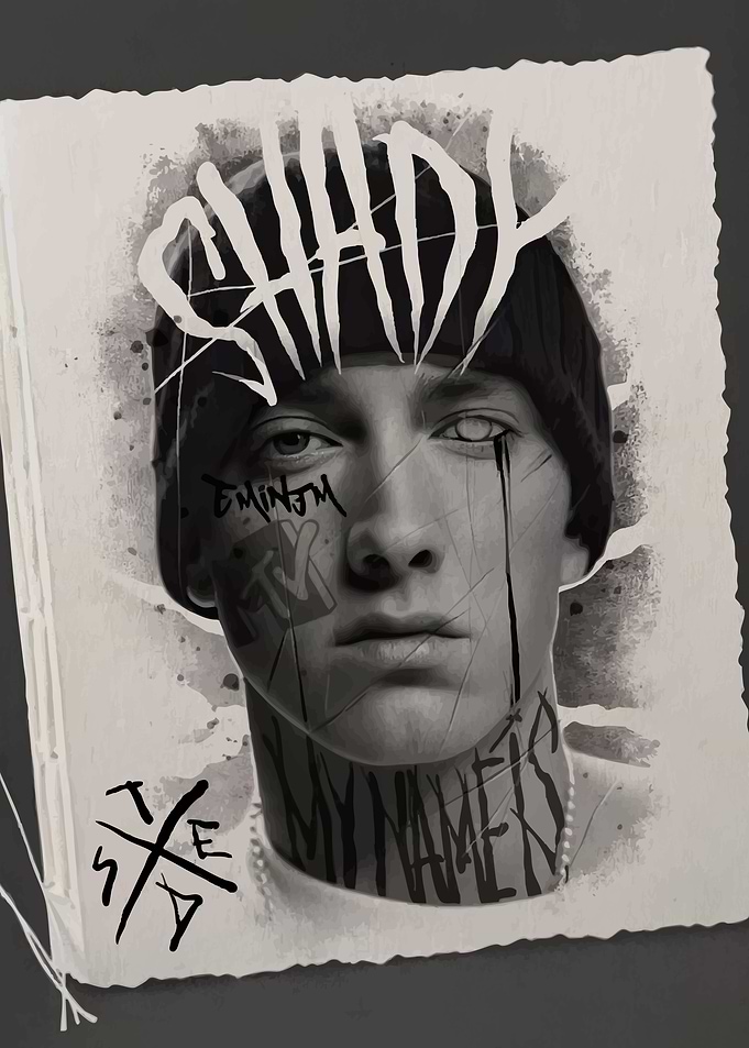 Eminem Shady Portrait
