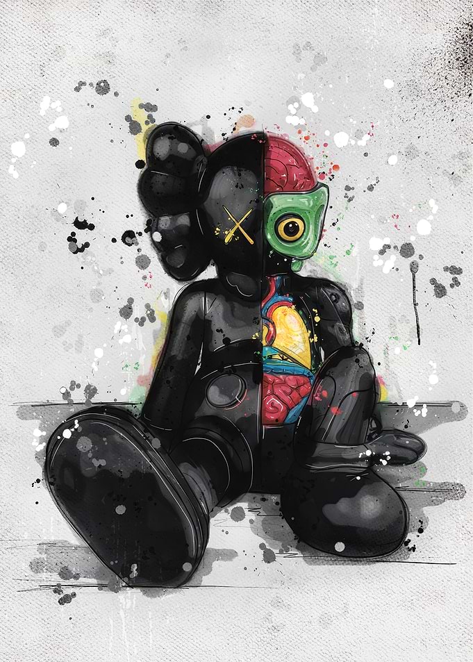 KAWS Companion banksy Art
