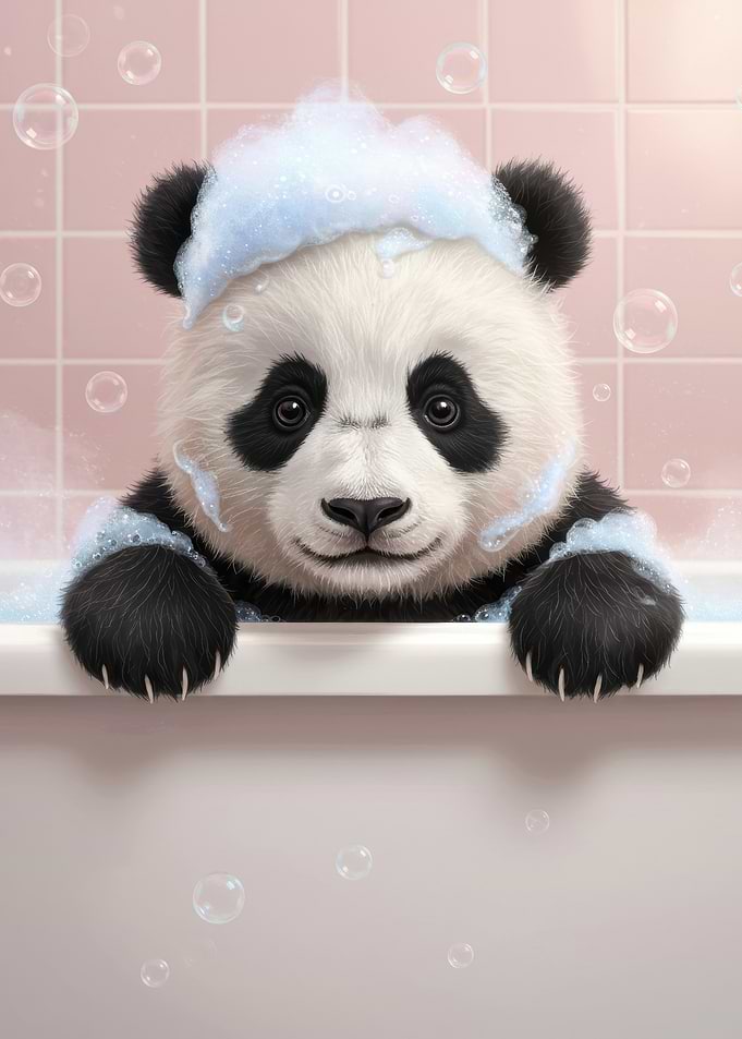 Panda Bath Time
