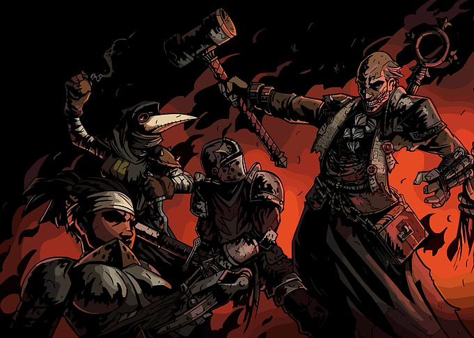 Darkest Dungeon Characters Illustration