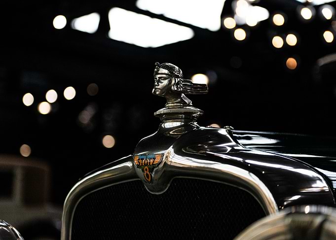 Vintage Car Hood Ornament