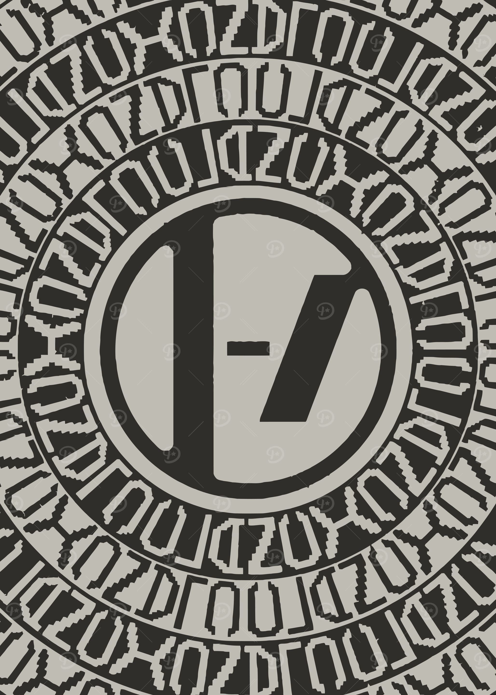 Twenty One Pilots Logo Circular Design