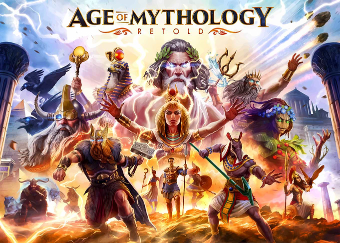 Age of Mythology Retold Key Art