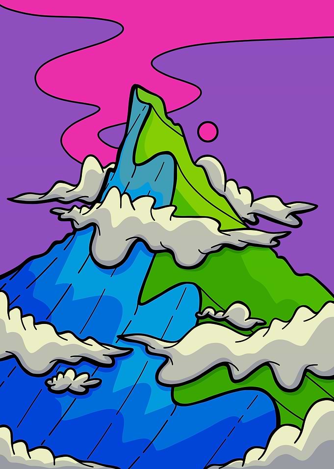 Mountain clouds