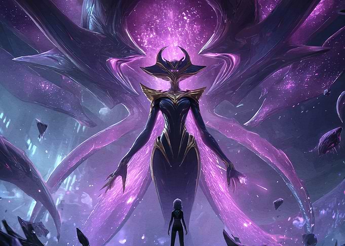 Cosmic Entity Human Figure