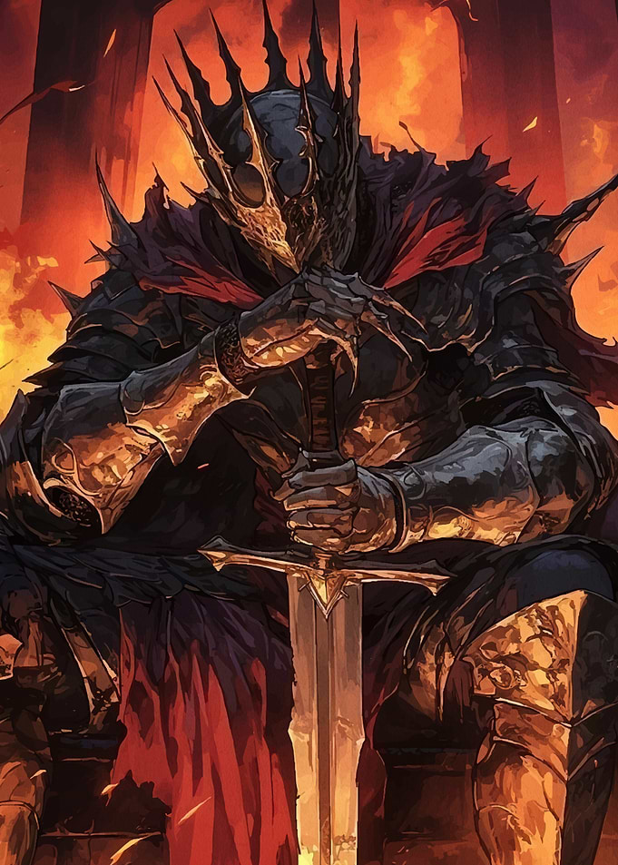 Dark Knight King Throne