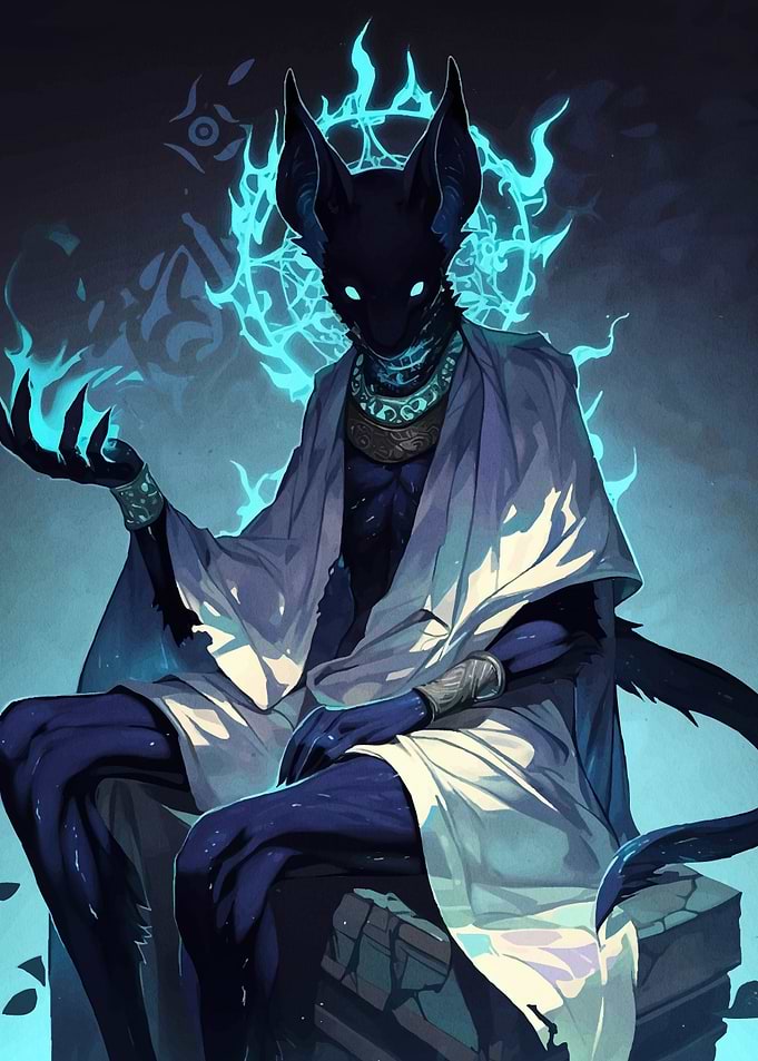 Mystical Creature Blue