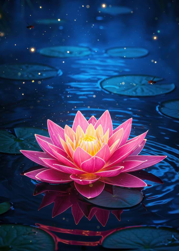 Pink Lotus Flower