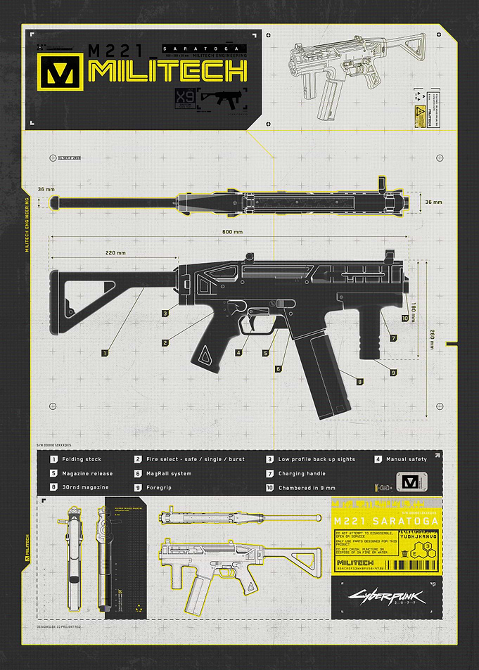 Militech M221 Saratoga