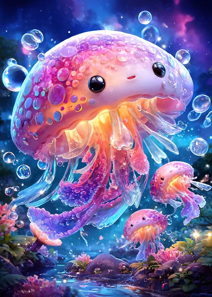 Cute Jellyfish Fantasy