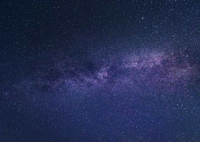 Milky Way Galaxy Starry Night Sky