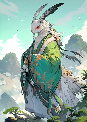Anthropomorphic Rabbit Traditional