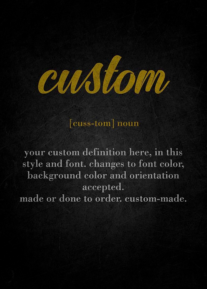 Custom Definition Text Art