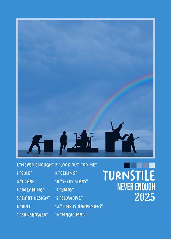 Turnstile Never Enough 2025 Album Cover