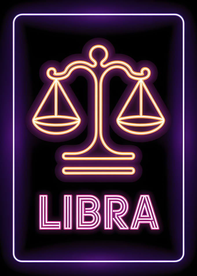 Libra Neon Sign