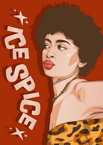 Ice Spice Portrait