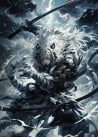 Tiger Warrior Sword