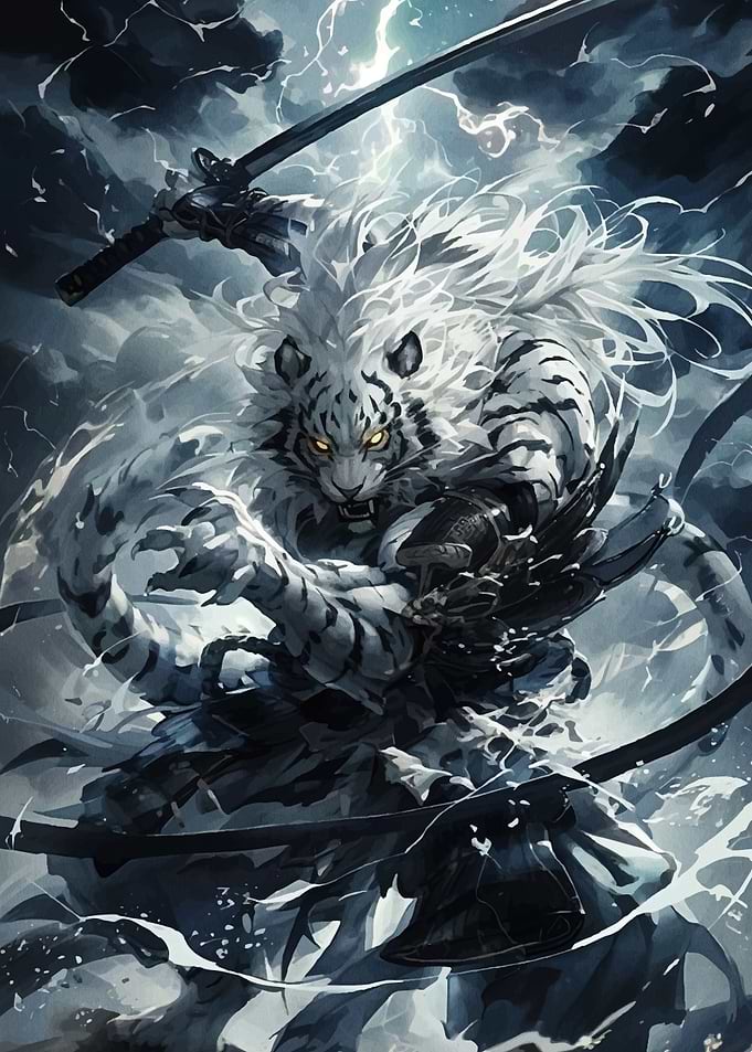 Tiger Warrior Sword