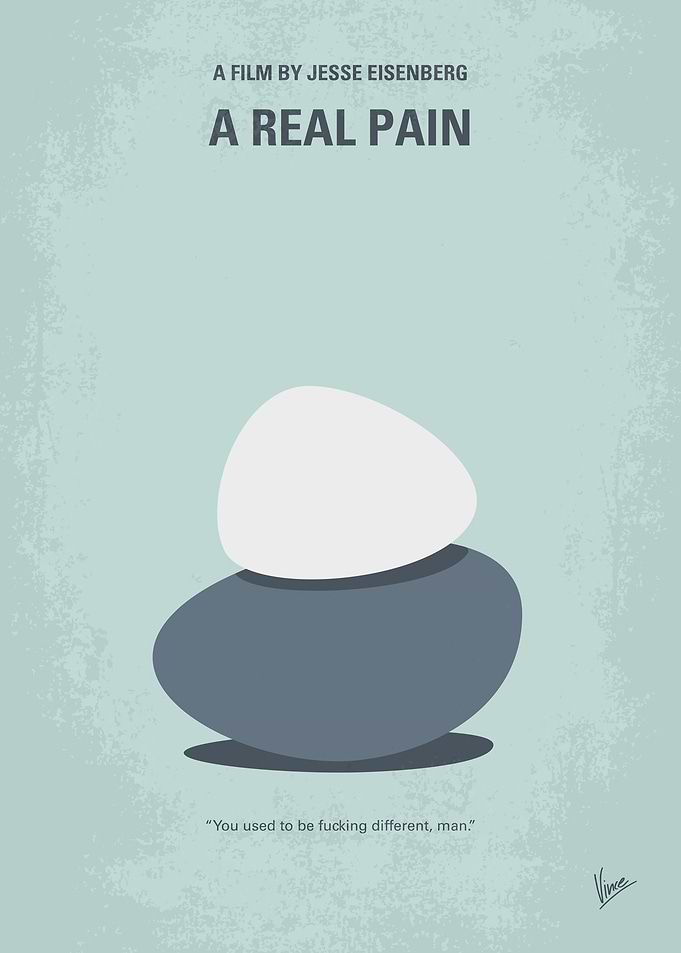 A Real Pain Movie Poster