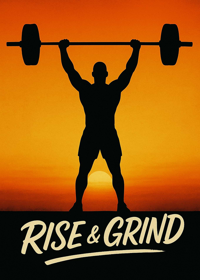 Rise & Grind Sport Motivational