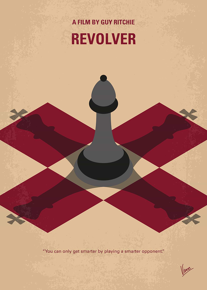 Revolver Movie Minimalist Poster