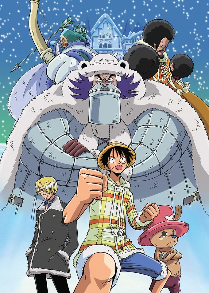 Alabasta Luffy, Sanji and Chopper vs Wapol