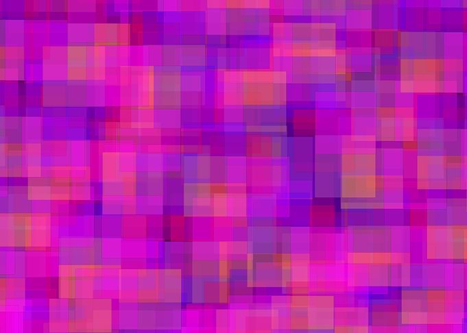Abstract Pink and Purple Squares