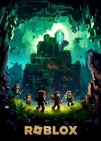 Roblox Adventure Digital Art