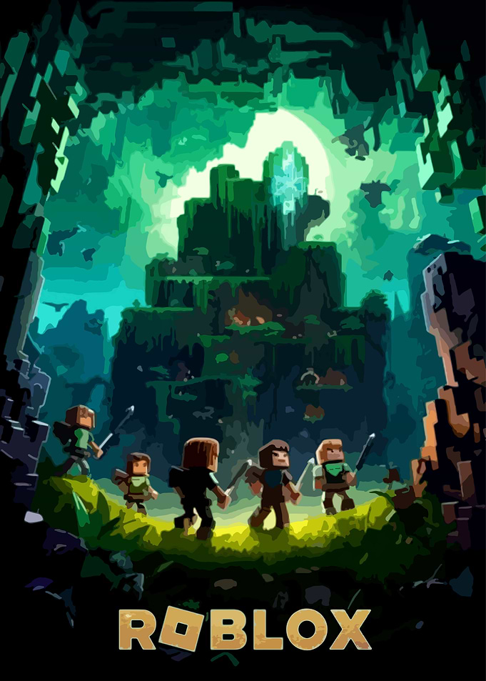 Roblox Adventure Digital Art