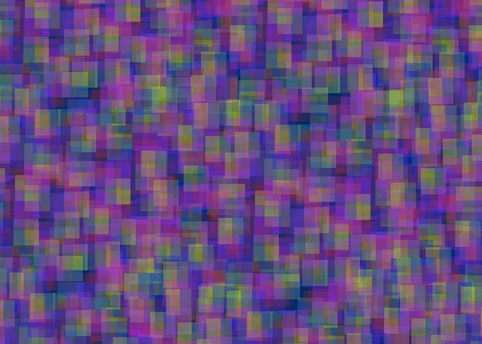 Abstract Purple and Blue Square Pattern